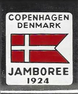 1924 World Jamboree Copenhagen Denmark