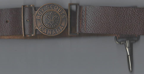 Canada Scout Leather Belt