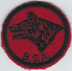 Wolf Patrol Patch