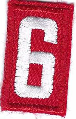 Unit Numeral 6 or 9