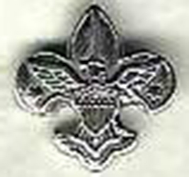 Knot Device Silver Colored Pin