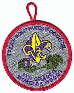 Texas Southwest Council 5th Graders Webelos Woods