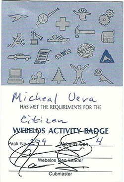 Certificate 1989 Printing 3423A MV