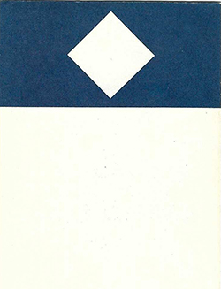 Certificate 1989 Printing 4221 Bear Blank