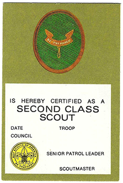 Certificate 1981 Printing 3412 Second Class