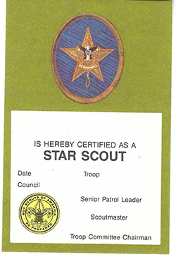 Certificate 1989 Printing 3426 Star Missaligned Printing Back