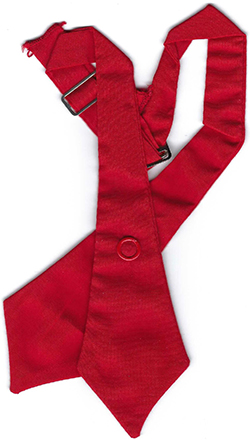 Junior Girl Scout Red Tie 0-2026 1973 - 1983 Used