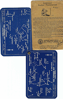 Luminnous Pocket Planetarium 1948 Used