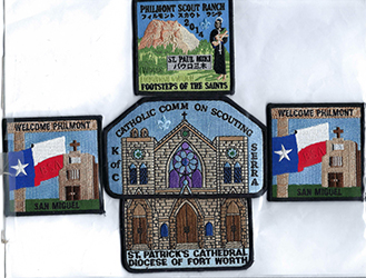 Longhorn Council TA20 1998 5 pcs Set Participant Mounted