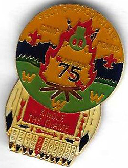 Section 2 Conclave Pin 75th OA Anniversary