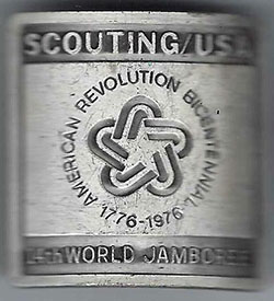 14th World Jamboree slide USA Contingent 1975