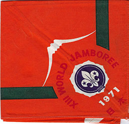 1971 World Jamboree Neckerchief