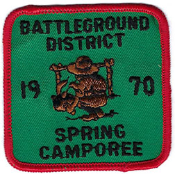 Battleground District Spring Camporee 1970