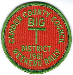 Camden County Council - Big T District Weekend Rally 1961