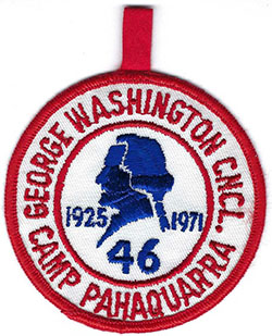 Camp Pahaquarra 46th Anniversary 1971