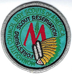 Frostburg Scout Reservation Silver Mylar