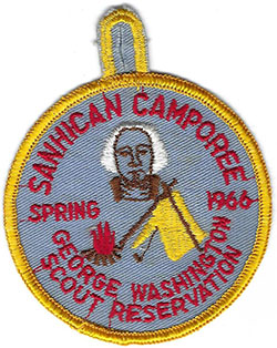 George Washington Council Sanhican Camporee Spring 1966