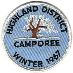 Highland District Camporee 1967