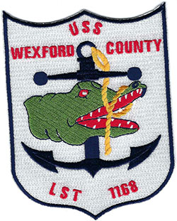 LST-1168 Patch USS Wexford County