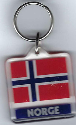 Scouts of Norway Key Chain