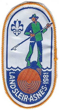 Scouts of Norway Landsleir-asnes 1981 Pocket