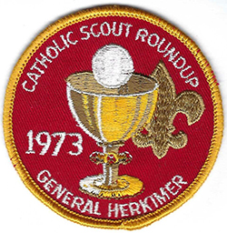 General Herkimer Council Catholic Scout Round Up 1973 Gauze