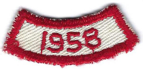 Nooteeming Scout Camp 1958 Rocker Gauze