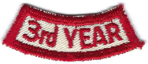 Nooteeming Scout Camp 3rd Year Rocker Gauze