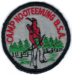 Nooteeming Scout Camp Pocket Black Gray Gauze Used