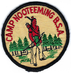Nooteeming Scout Camp Pocket Black Orange Gauze Used