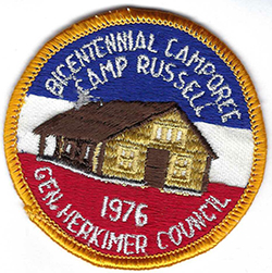 Russell Camp Bicentennial Camporee 1976 General Herkimer Council Gauze