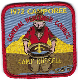 Russell Camp Camporee 1972 General Herkimer Council Gauze