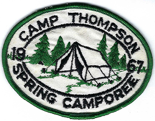 Thompson Camp York Adams Area Council Spring Camporee 1967 Gauze