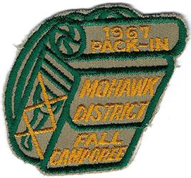 Twin Rivers Council Mohawk District Pack In 1967 Gauze