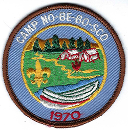 No Be Bo Sco Camp Bergen Council New Jersey 1970 Gauze
