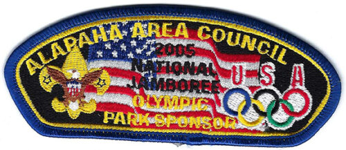 2005 National Jamboree Alapaha Area Council Blue