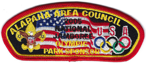 2005 National Jamboree Alapaha Area Council Red