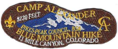 Alexander Camp Blue Mountain Hike