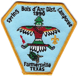 Circle Ten Council Bois d'Arc District Spring Camporee 1990