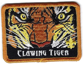 Clawing Tiger Plastic