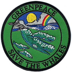 Greenpeace Save the Whales Jacket Gauze