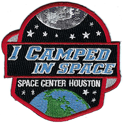 I Camped in Space Space Center Houston Plastic