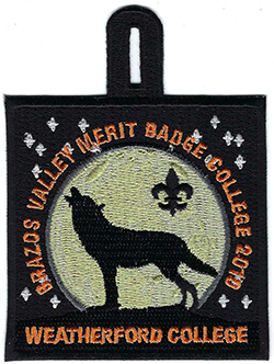 Longhorn Council Brazos Valley Merit Badge College 2010 Plastic
