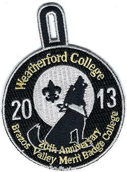 Longhorn Council Brazos Valley Merit Badge College 2013 Plastic