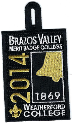 Longhorn Council Brazos Valley Merit Badge College 2014 Plastic