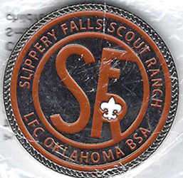Slippery Falls Scout Ranch Medallion Last Frontier Council