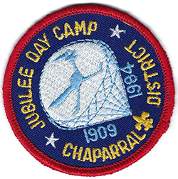 South Plains Council Chaparral District Jubilee Day Camp 1984 Plastic