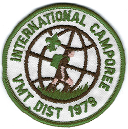 VMT District International Camporee 1979 Gauze